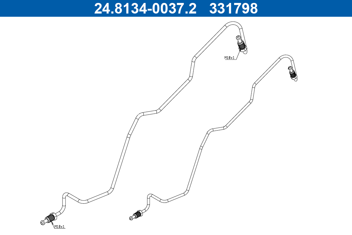 ATE 24.8134-0037.2 Bremsleitung