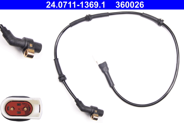 ATE 24.0711-1369.1 Sensor, Raddrehzahl