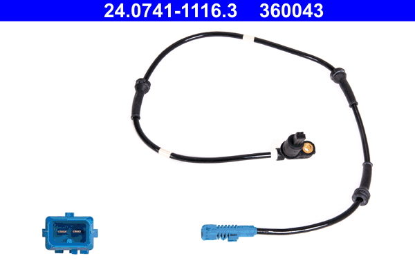 ATE 24.0741-1116.3 Sensor, Raddrehzahl
