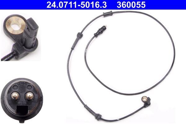 ATE 24.0711-5016.3 Sensor, Raddrehzahl