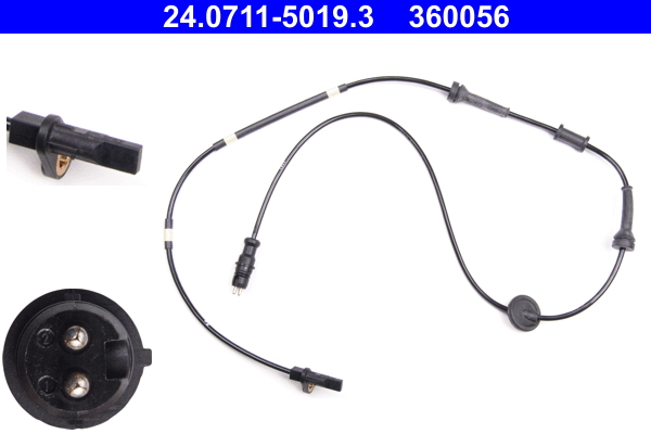 DELPHI SS20056 Sensor, ABS