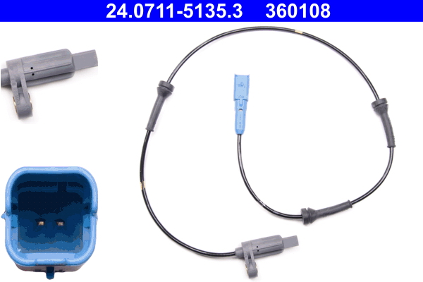 BREMI 50653 Sensor, ABS
