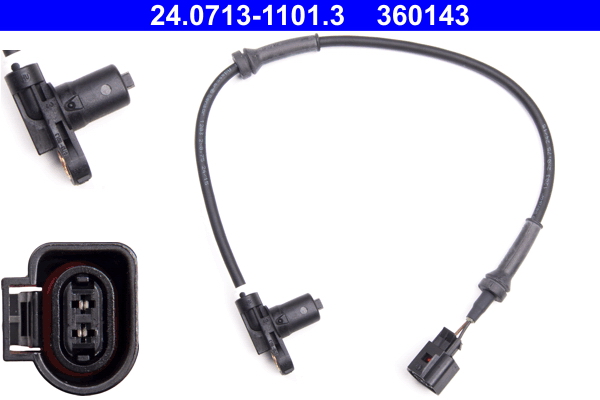 ATE 24.0713-1101.3 Sensor, Raddrehzahl