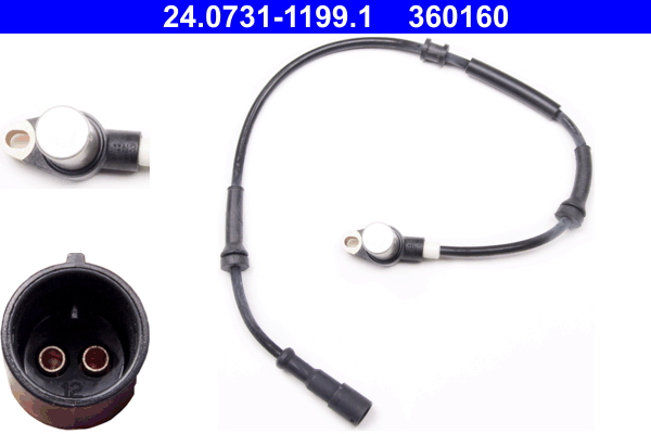 ATE 24.0731-1199.1 Sensor, Raddrehzahl