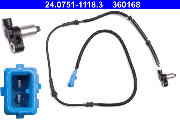 ATE 24.0751-1118.3 Sensor, Raddrehzahl