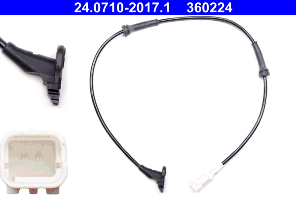 ATE 24.0710-2017.1 Sensor, Raddrehzahl