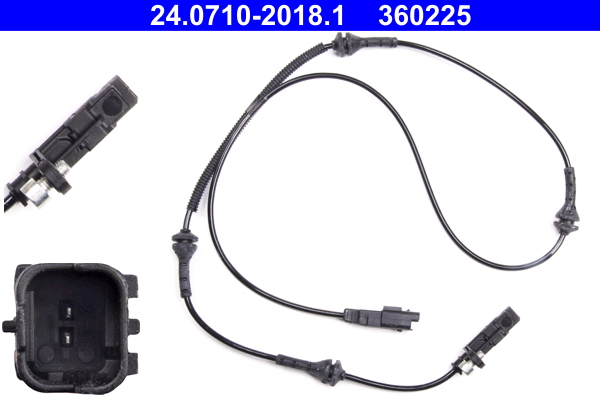 ATE 24.0710-2018.1 Sensor, Raddrehzahl