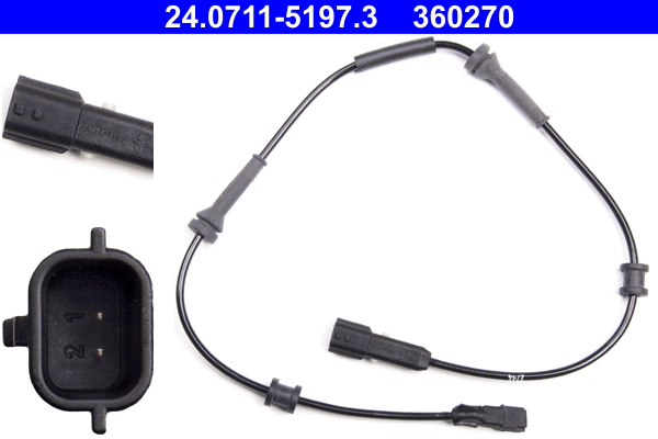 BREMI 50707 Sensor, ABS