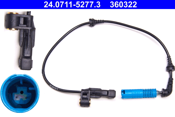 BREMI 51348 Sensor, ABS