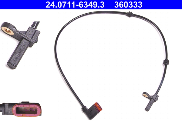 BREMI 51033 Sensor, ABS