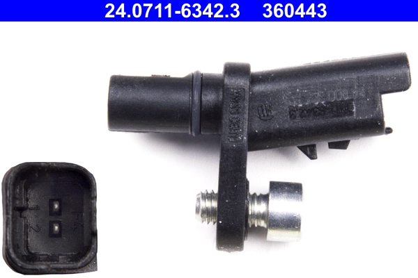 ATE 24.0711-6342.3 Sensor, Raddrehzahl
