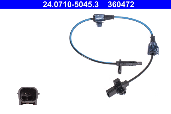 ATE 24.0710-5045.3 Sensor, wheel speed for HONDA