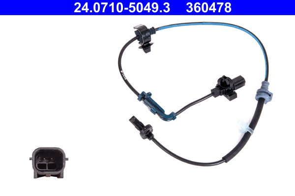 ATE 24.0710-5049.3 Sensor, Raddrehzahl