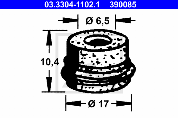 ATE 03.3304-1102.1 Stopfen,...