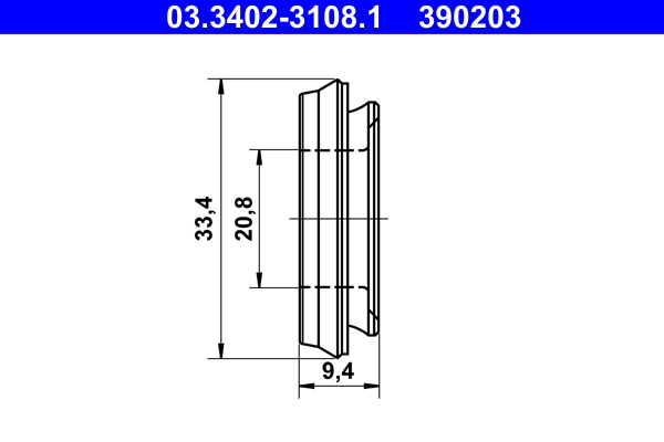 ATE 03.3402-3108.1 Κάλυμμα,...