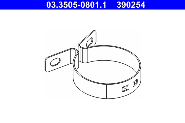 Halter, Bremsflüssigkeitsbehälter
