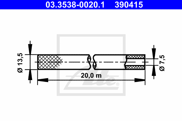 ATE 03.3538-0020.1 Flessibile