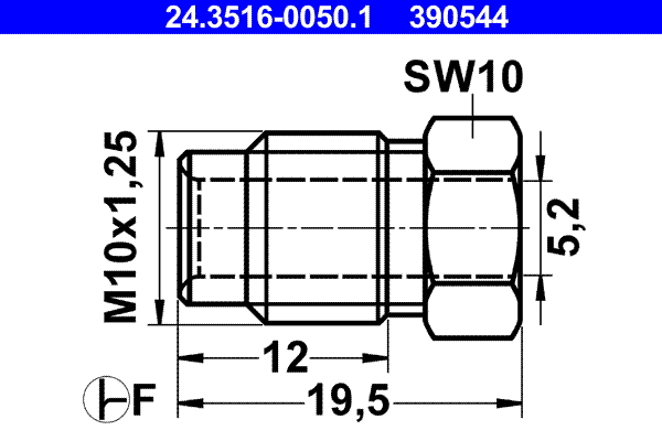 ATE 24.3516-0050.1 Vis de...