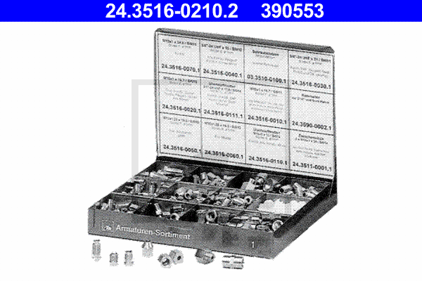 ATE 24.3516-0210.2 Assortimento, Strumentazione-Assortimento, Strumentazione-Ricambi Euro