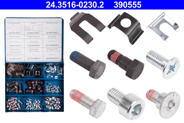 ATE 24.3516-0230.2 Sortiment, Befestigungselemente