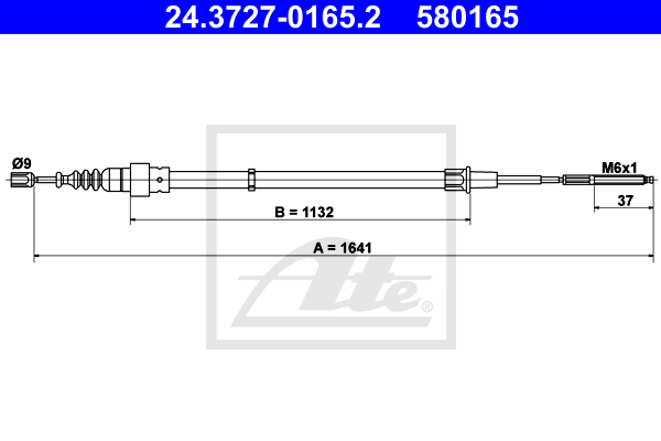 ATE 24.3727-0165.2 huzal,...