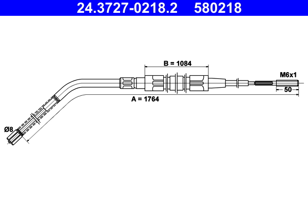 Cable Pull, parking brake