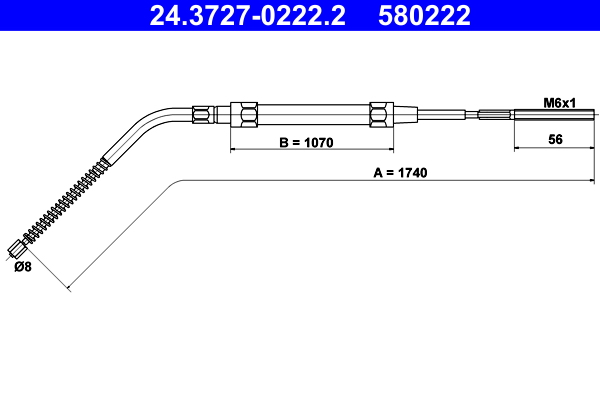 Cable Pull, parking brake