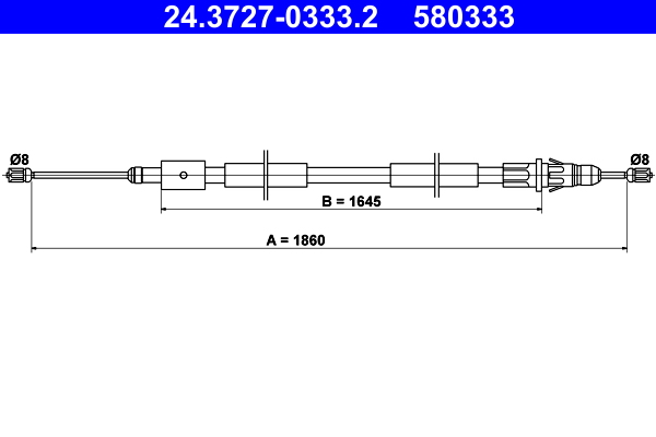 ATE 24.3727-0333.2 Cable...
