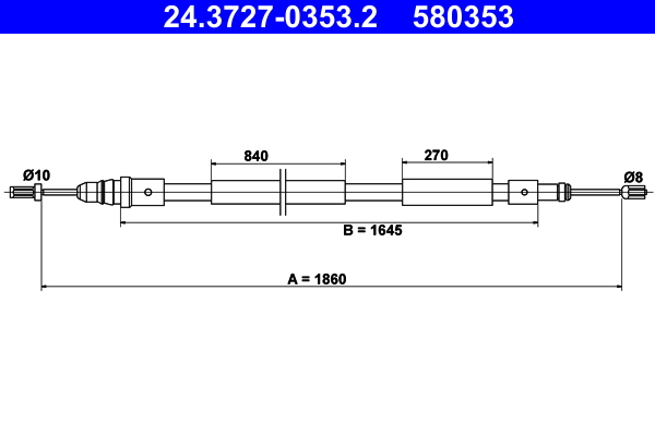 ATE 24.3727-0353.2 Cable...