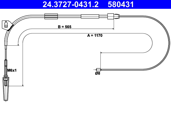 ATE 24.3727-0431.2 жило,...