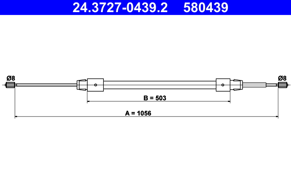 ATE 24.3727-0439.2 Cable...