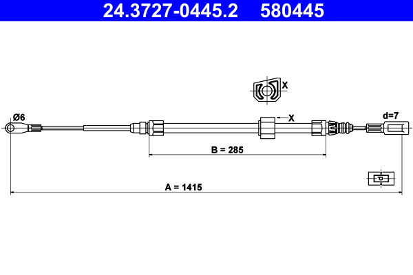 ATE 24.3727-0445.2 Cable...