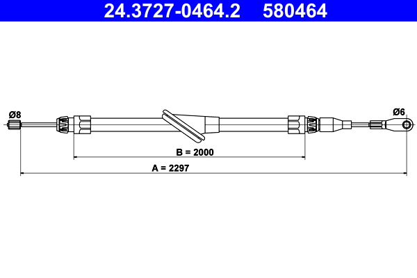 ATE 24.3727-0464.2 Cable...