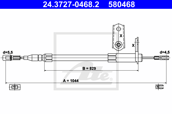 ATE 24.3727-0468.2 huzal,...