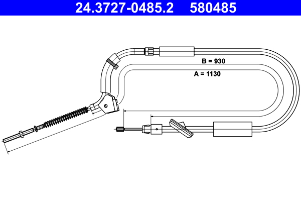 ATE 24.3727-0485.2 Cable...