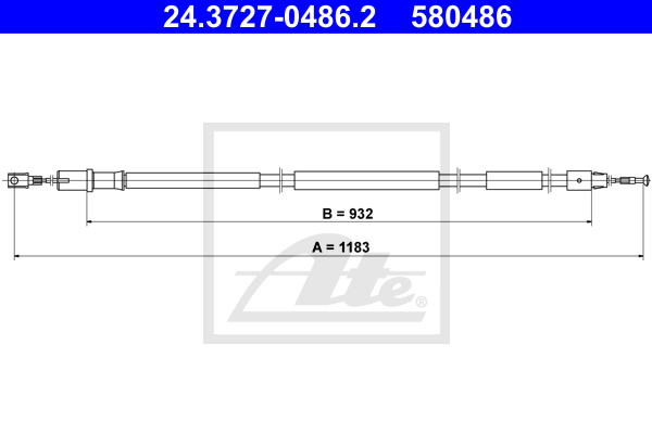 ATE 24.3727-0486.2 huzal,...