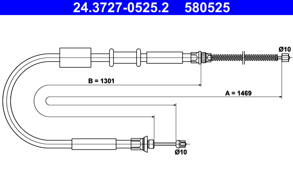ATE 24.3727-0525.2 Cable...