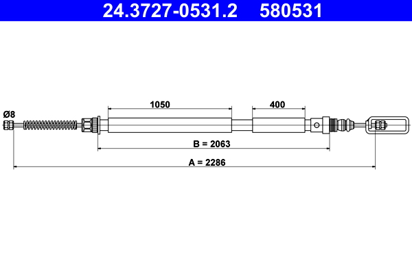 ATE 24.3727-0531.2 Cable...