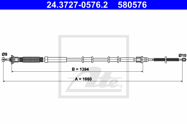 ATE 24.3727-0576.2 Seilzug,...