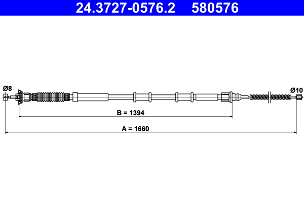ATE 24.3727-0576.2 Cable...