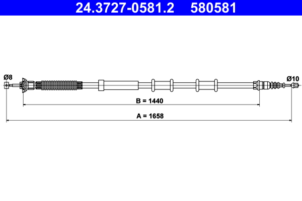 ATE 24.3727-0581.2 Cable...