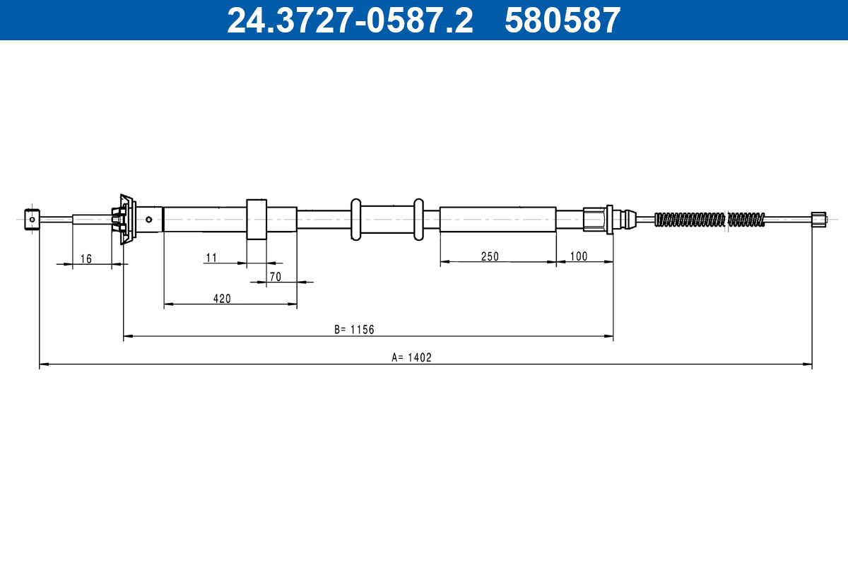 ATE 24.3727-0587.2 Cable...