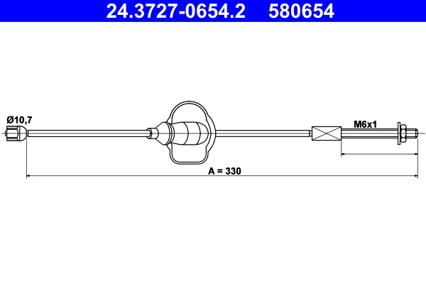 ATE 24.3727-0654.2 Cable...