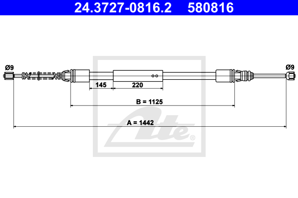 ATE 24.3727-0816.2 huzal,...