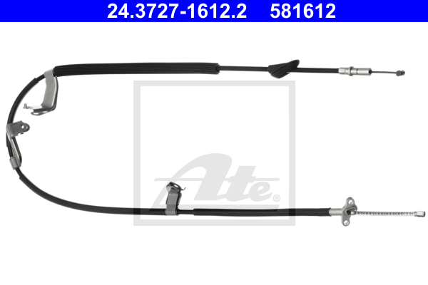 ATE 24.3727-1612.2 Cavo comando, Freno stazionamento