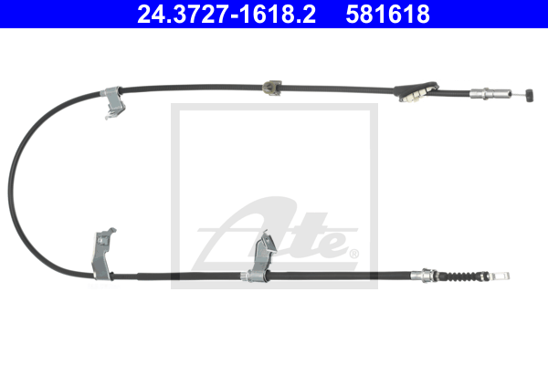 ATE 24.3727-1618.2 Cavo comando, Freno stazionamento