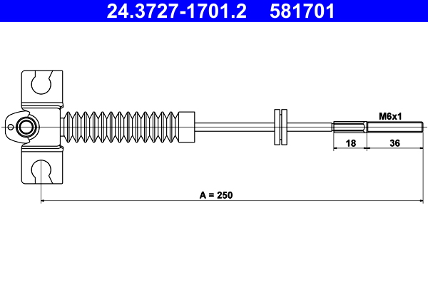 ATE 24.3727-1701.2 Cable...
