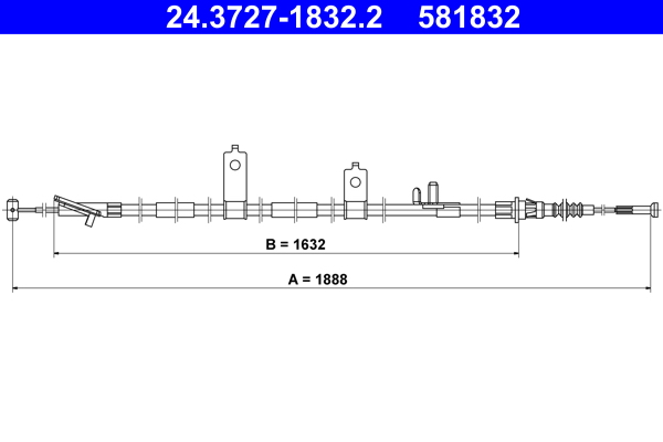 ATE 24.3727-1832.2 Cable...