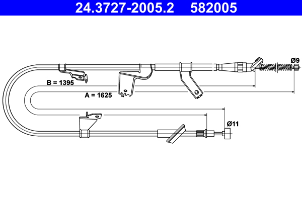 ATE 24.3727-2005.2 Tirette...