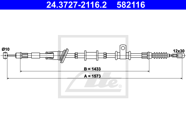 ATE 24.3727-2116.2 Seilzug,...